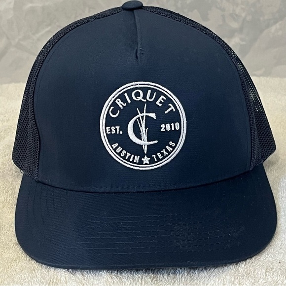 Criquet Shirts Navy Blue Trucker Hat - Picture 15 of 15